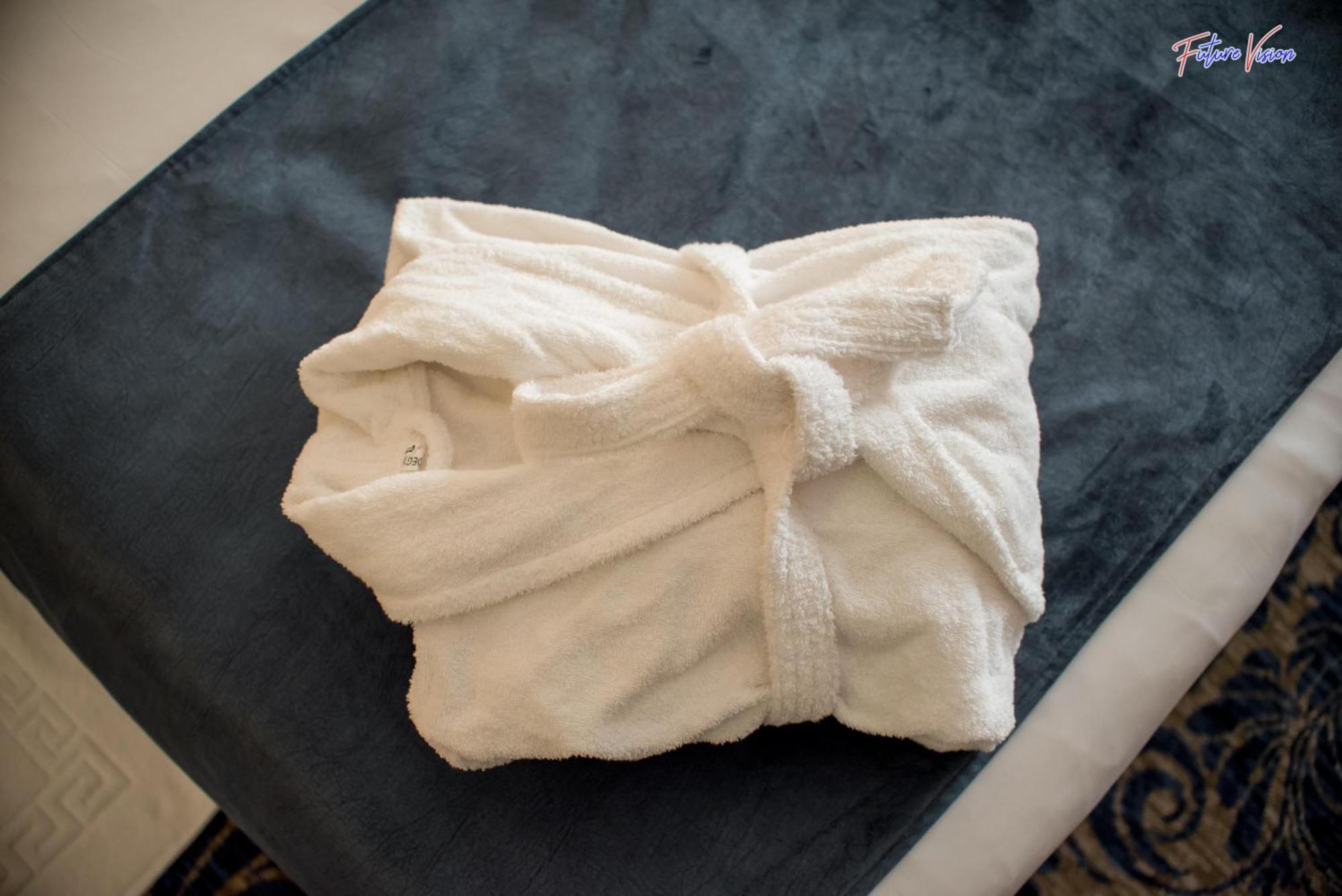 Rehana Plaza Hotel Κάιρο Εξωτερικό φωτογραφία A folded bathrobe