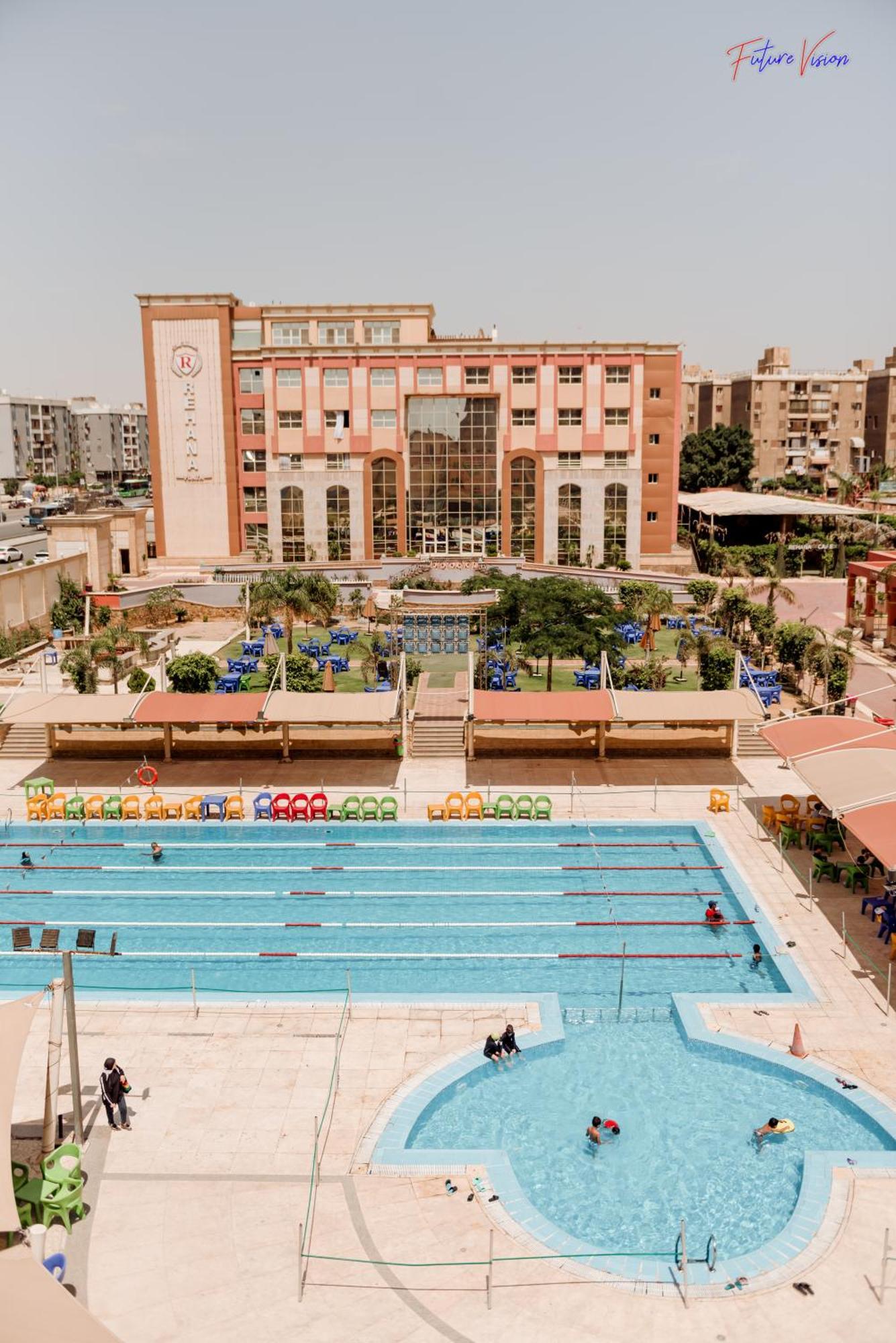 Rehana Plaza Hotel Κάιρο Εξωτερικό φωτογραφία The swimming pool at the club
